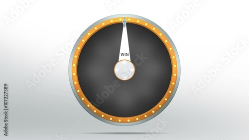 The wheel of fortune or Lucky spin animation was created by Three Dimensional. Video is included the alpha channel and motion loop.  Welcome to use for game and sale promotion concept.