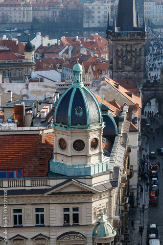 Gothic Historic Buildings in Prague