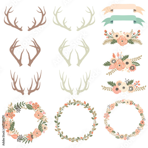 Flower Antlers Collection