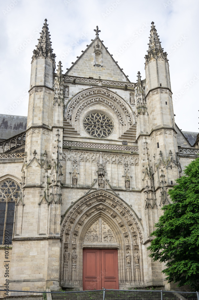 Medieval church in Bordeaux