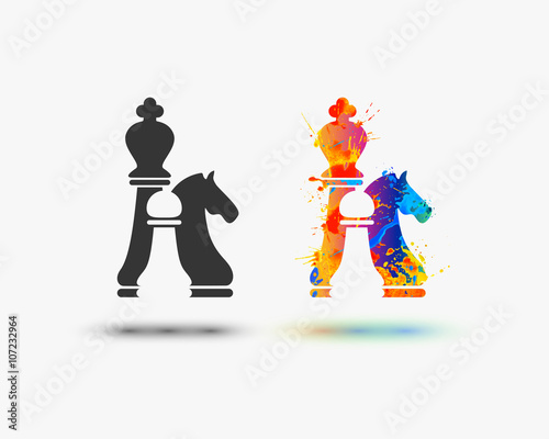 Vector chess icon