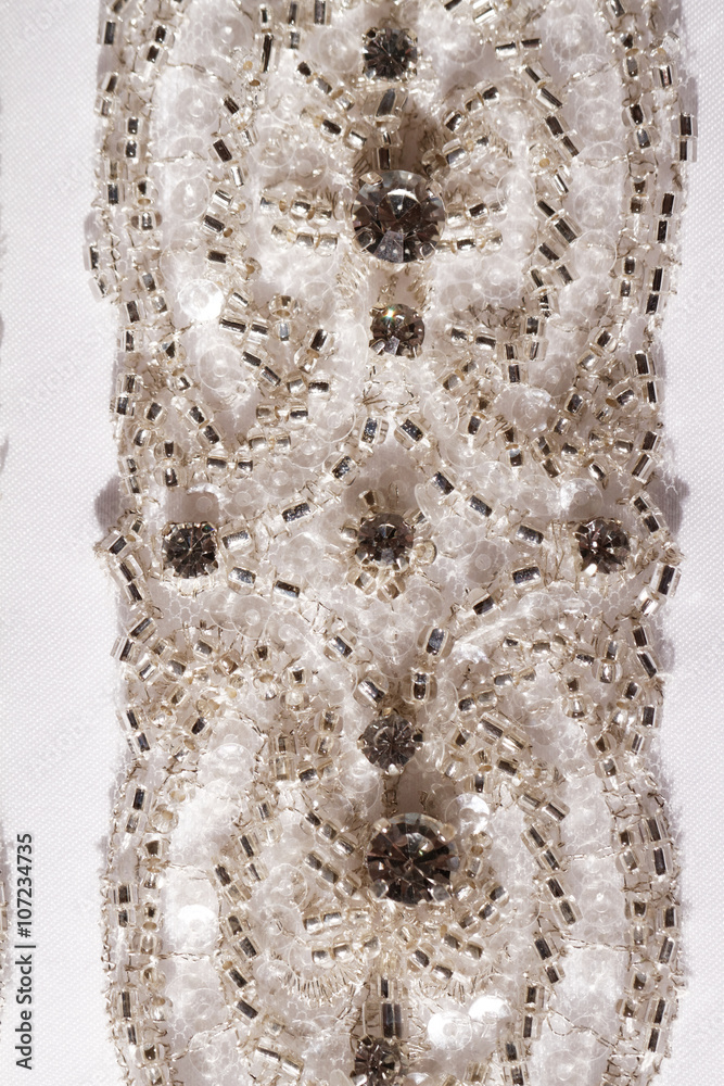 Obraz premium Wedding dress belt