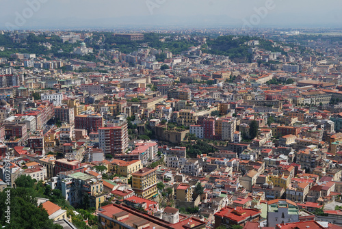 Napoli vista aerea, Italia
