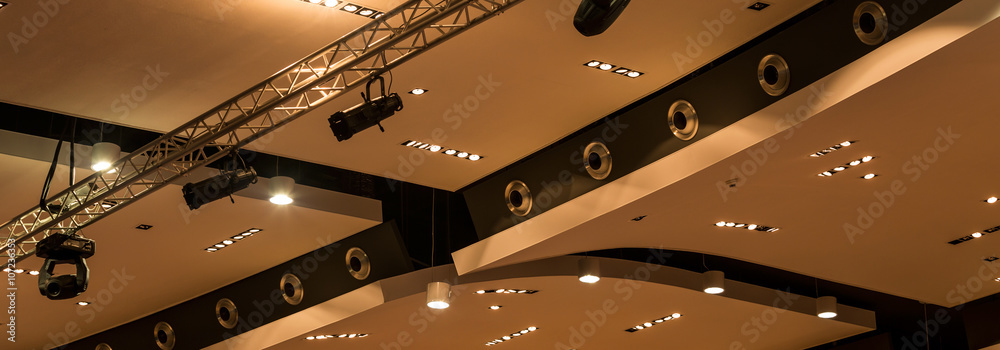 Lights in lecture hall Lights in lecture hall