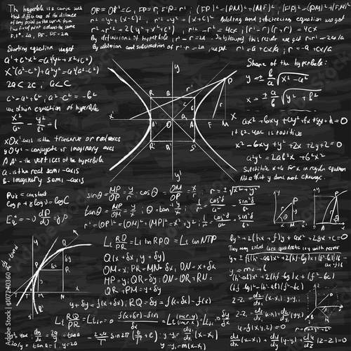 Maths vector background