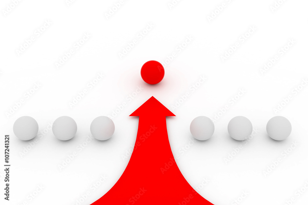 3d success business concept distinguish 3d success business concept distinguish