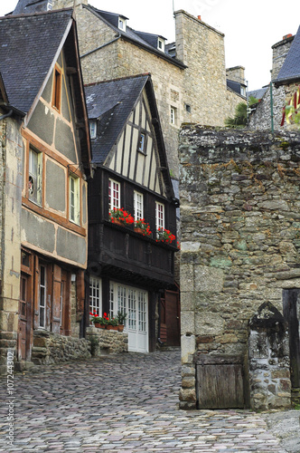 Dinan  Brittany   historic city