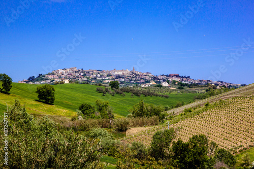 Panorama di Citt   Sant Angelo in provincia di Pescara in Abruzzo