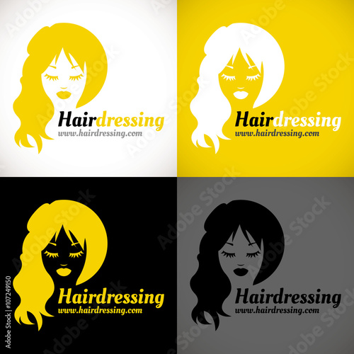logo salon coiffure visagiste