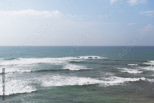 sea and sky on Sri Lanka