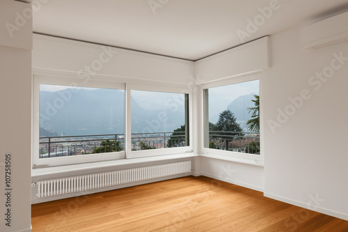 Interior of modern apartment, empty room