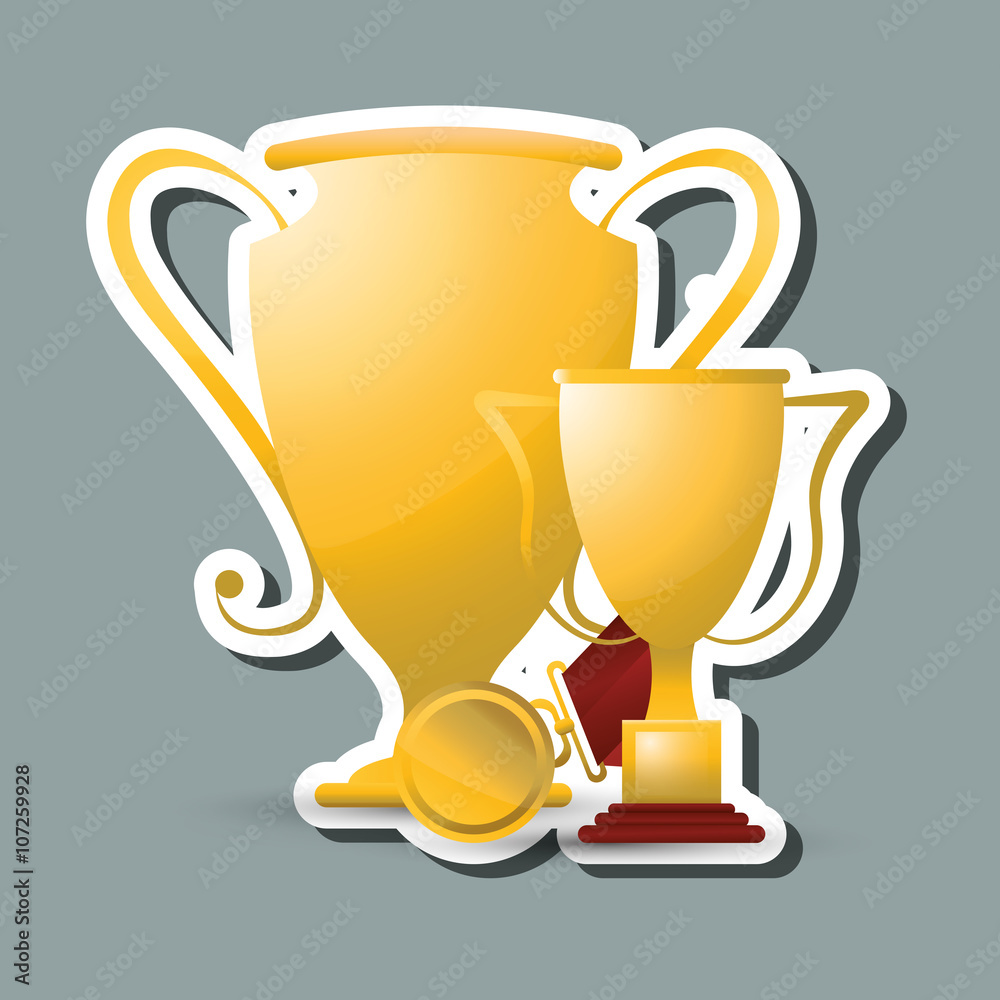 Winner icon design, vector illustration Winner icon design, vector illustration