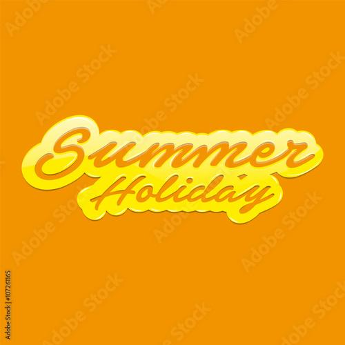 scritta vacanze estive 