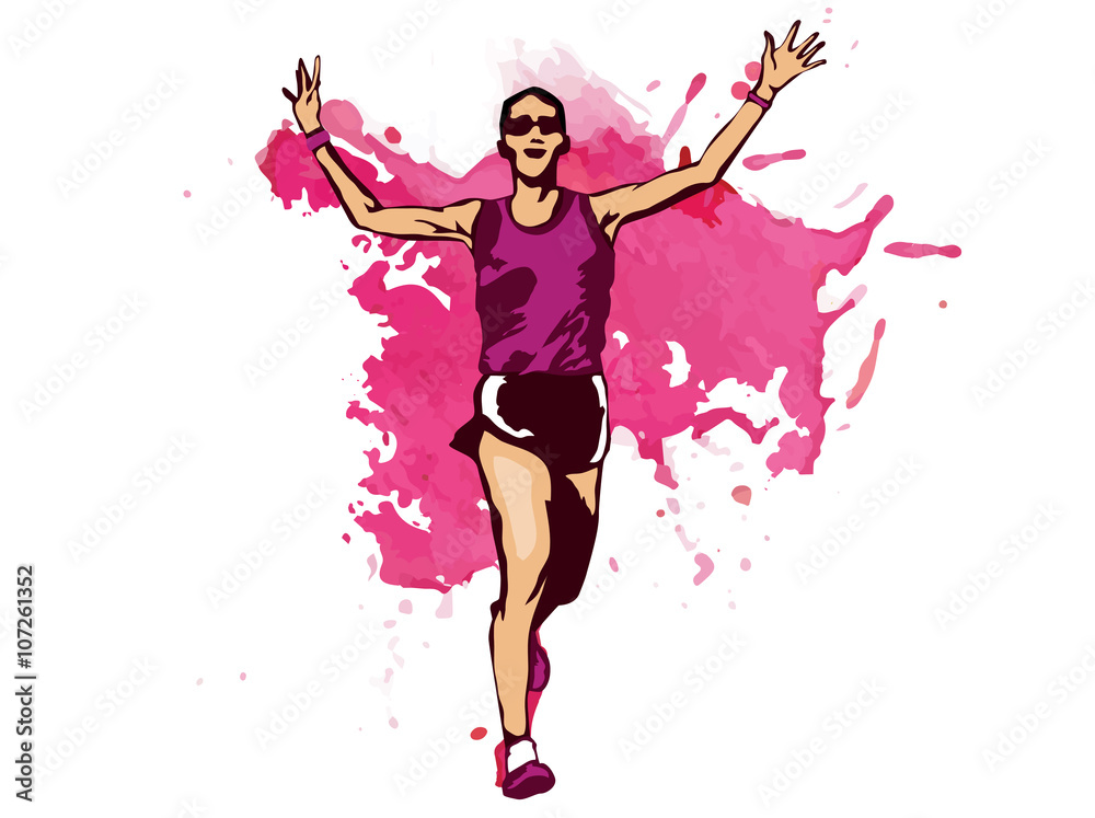 Obraz premium RUNNING SPORT