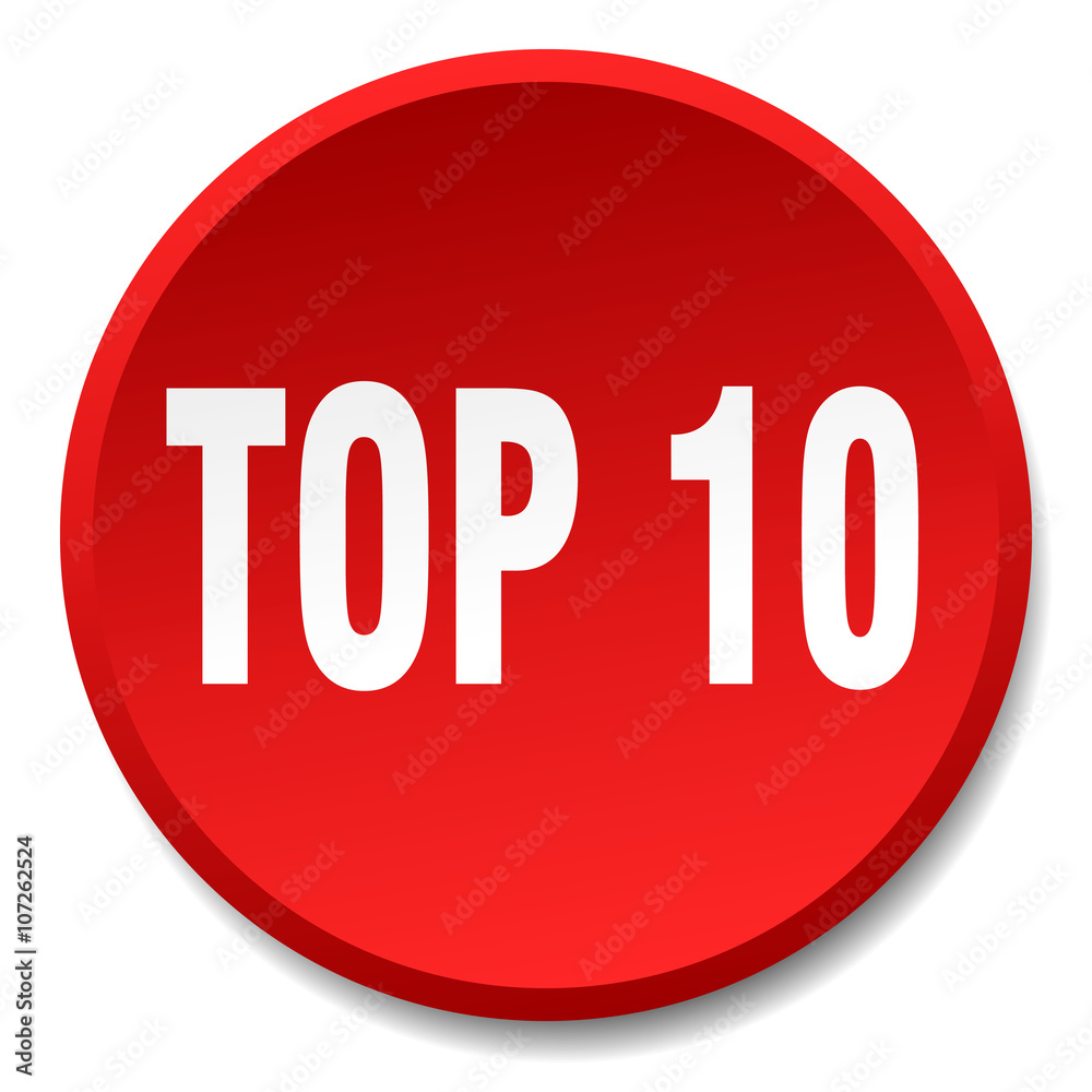 top 10 red round flat isolated push button top 10 red round flat isolated push button