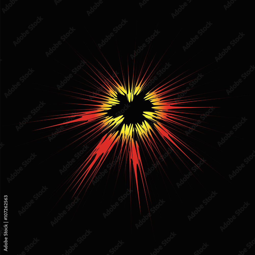 Explode Flash, Cartoon Explosion Explode Flash, Cartoon Explosion