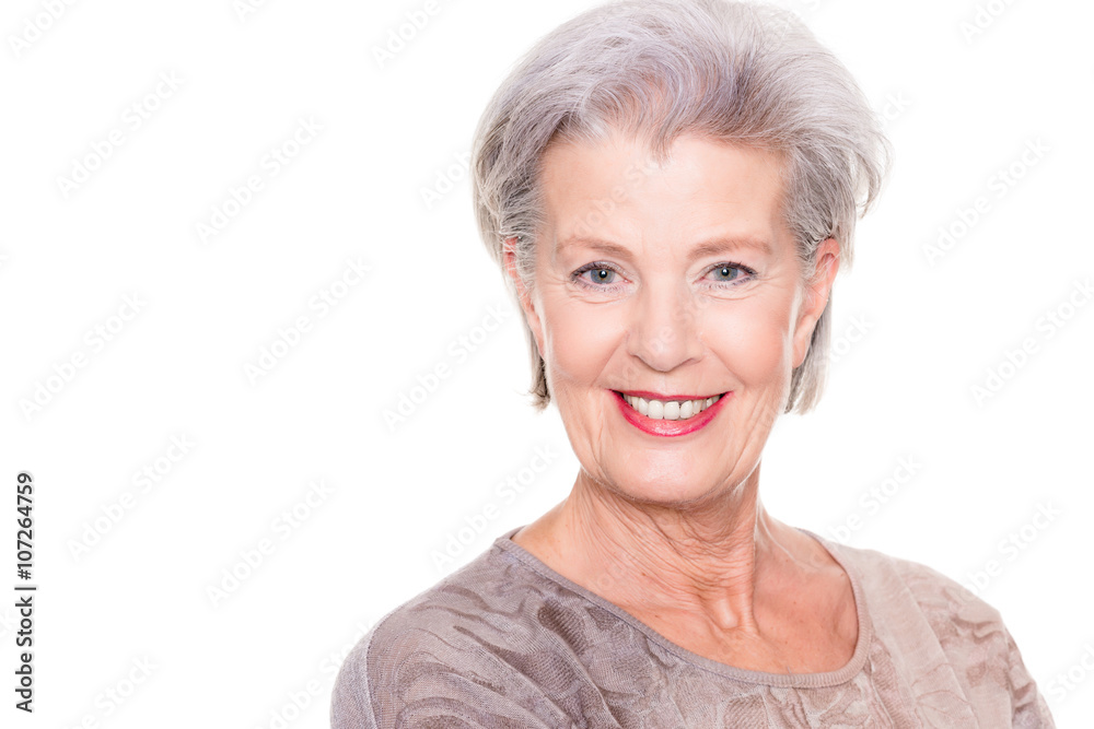 Senior woman portrait Senior woman portrait