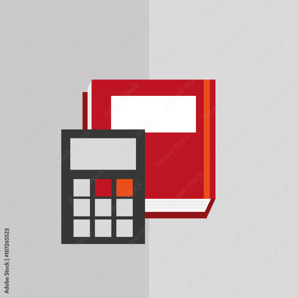 Calculator icon design, vector illustration Calculator icon design, vector illustration