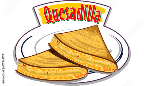 Quesadilla vector