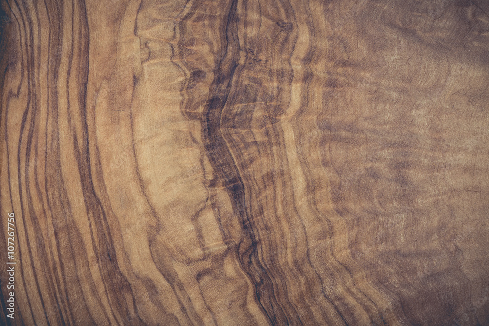 Fototapeta premium brown color nature pattern detail of teak wood decorative furniture surface