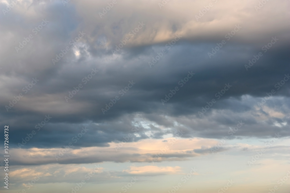 Beautiful evening sky