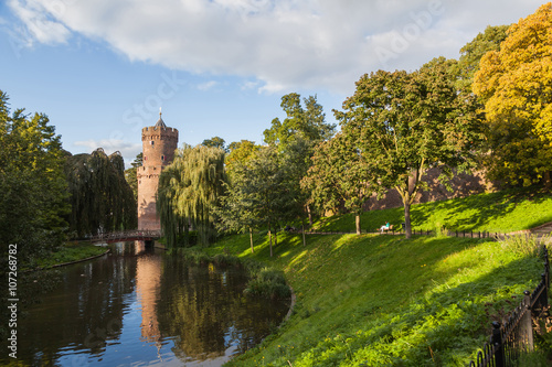 Kronenburger park in Nijmegen, The Netherlands