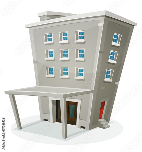 Building House With Offices Or Apartments