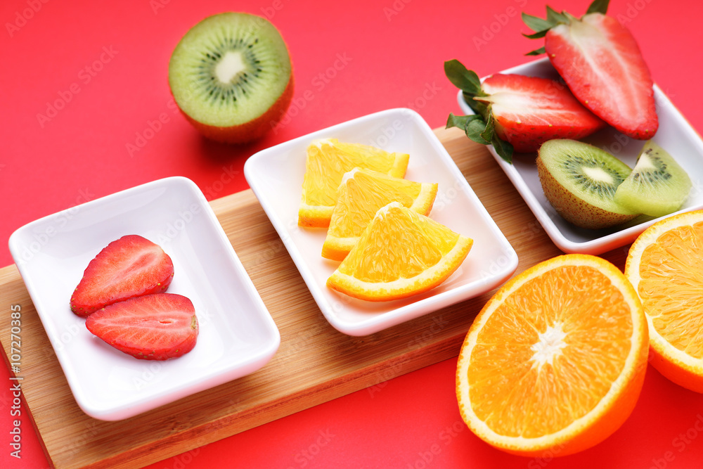 Sliced fruits Sliced fruits