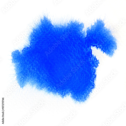blue color abstract watercolor