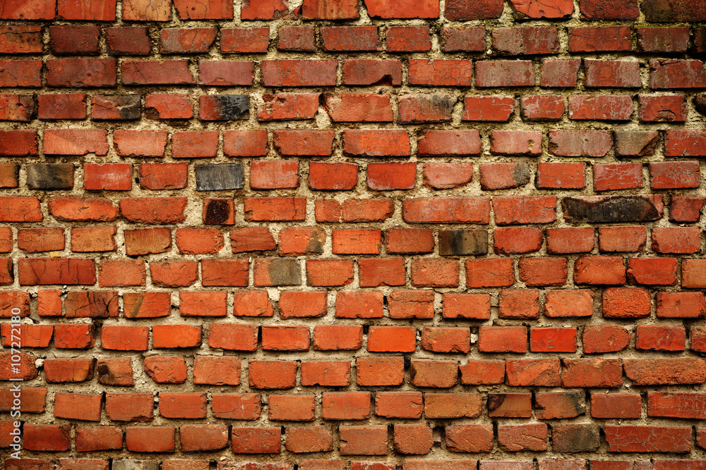 Obraz premium Old brick wall background