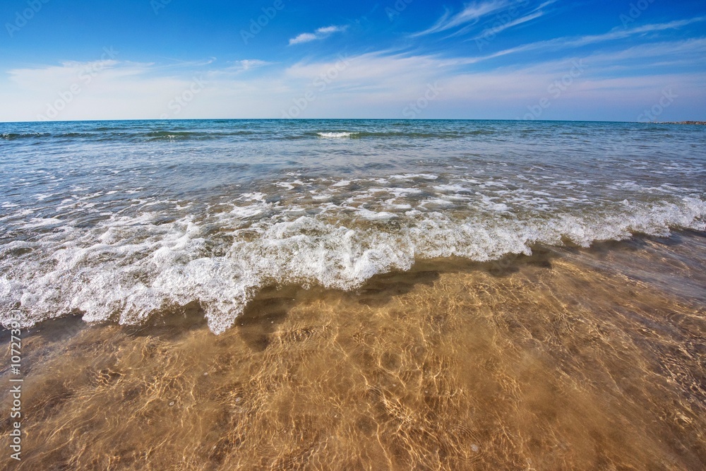 Crystal clear of Arabian Gulf