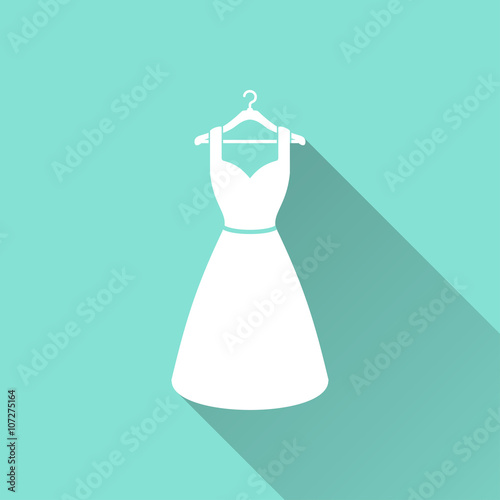 Dress - vector icon.