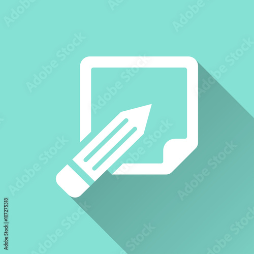 Notepad - vector icon.