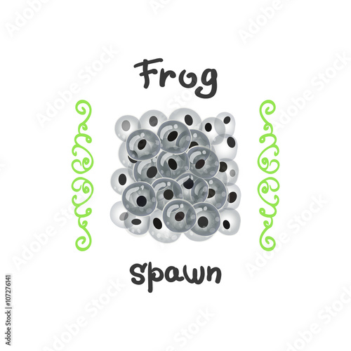 Frog eggs as a delicacy.