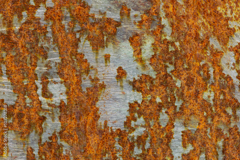 the rusting metal the rusting metal