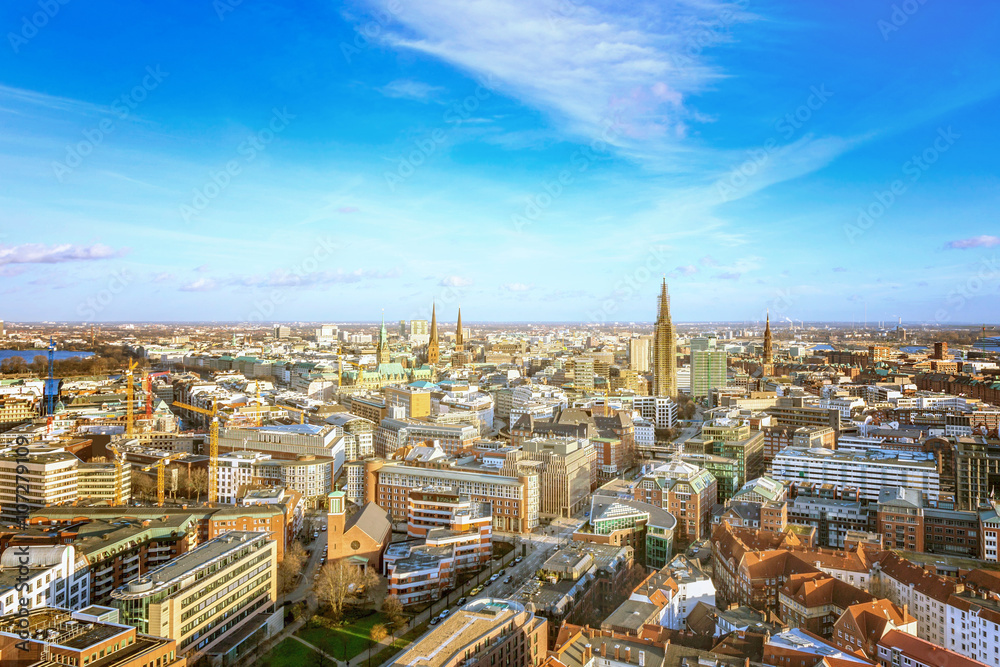 Naklejka premium Hamburg, Germany