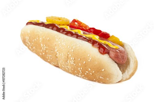 delicious hot dog sandwich