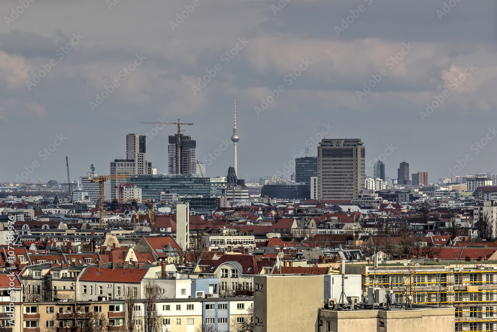 Obraz premium Panoramę Berlina