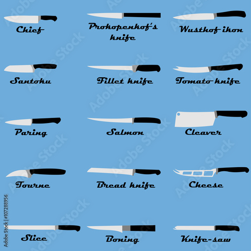kitchen knifes set