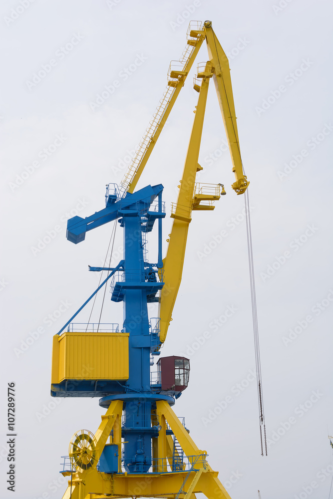 Big port crane