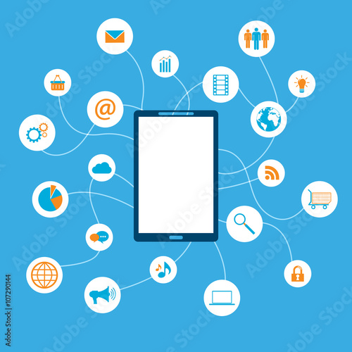 Technology of communication in social media.