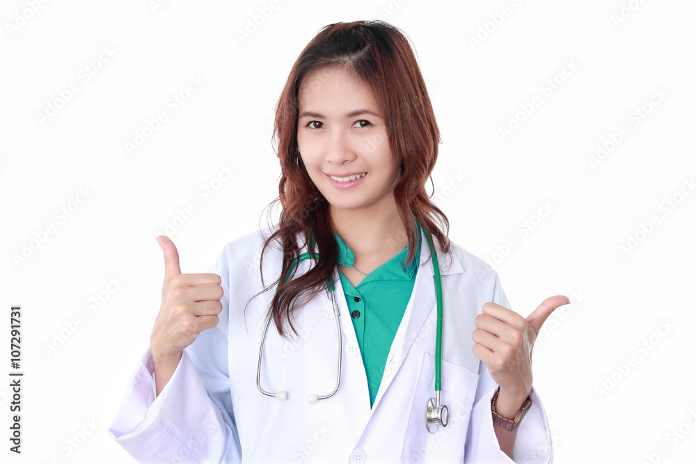woman doctor isolated white background woman doctor isolated white background