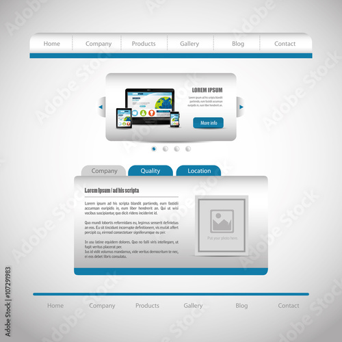 website design template design 