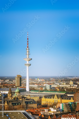 Hamburg  Heinrich Hertz  telecommunication tower