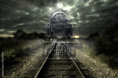 Fotografia Ghost train