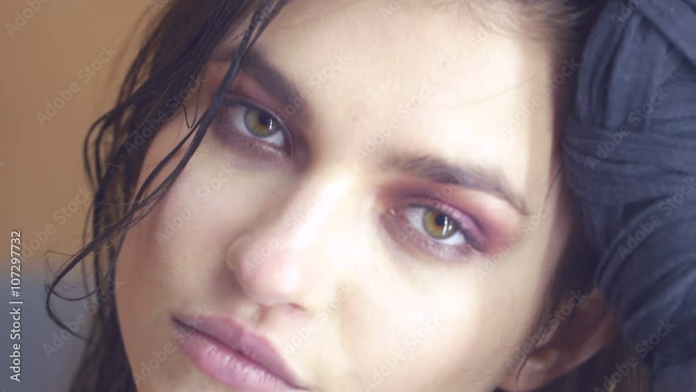 Beautiful young girl fashion image of the girl warrior Beautiful young girl fashion image of the girl warrior