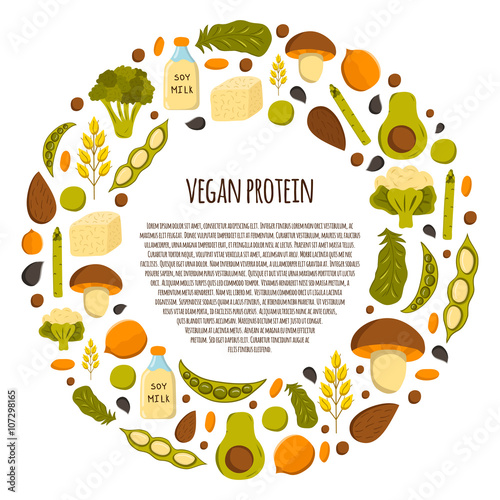 Vegan protein concept