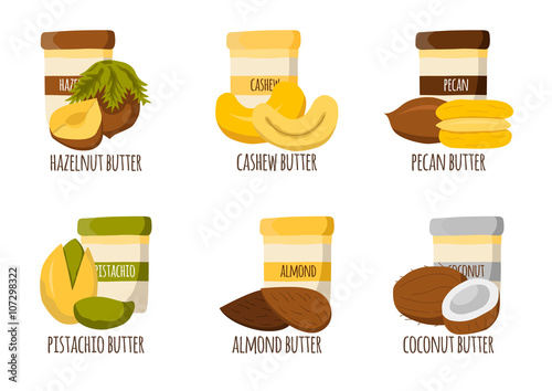 Nut butter types