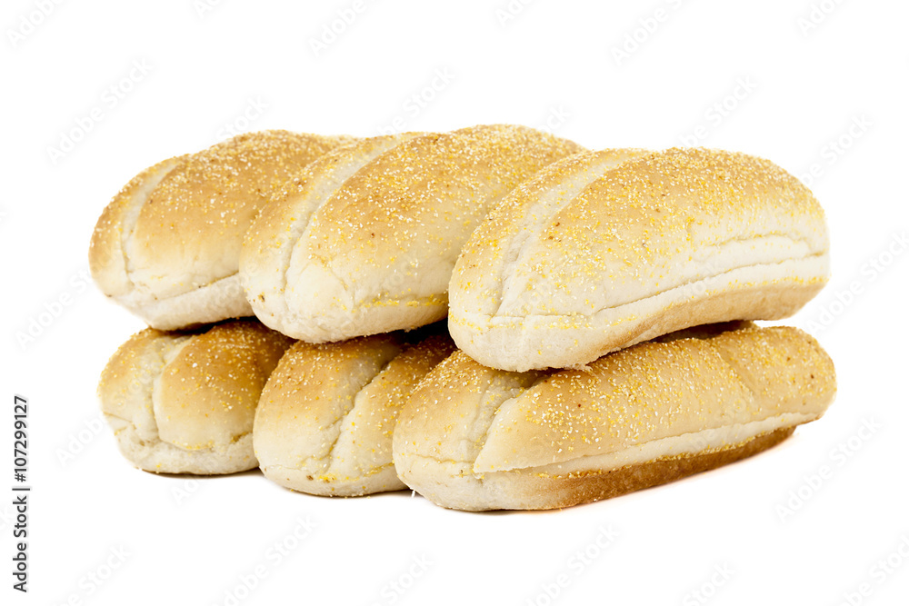 Naklejka premium fresh baguette