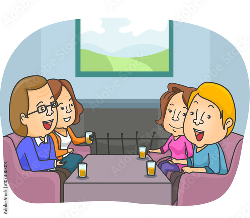 Couple Introduce Parents